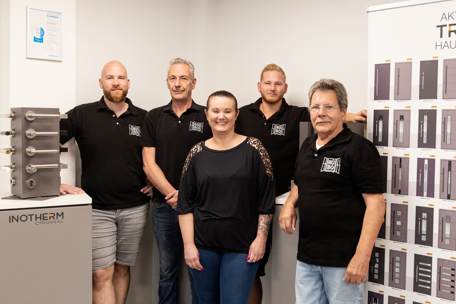 Das Team von RÜBO Fenstersysteme aus Mainz